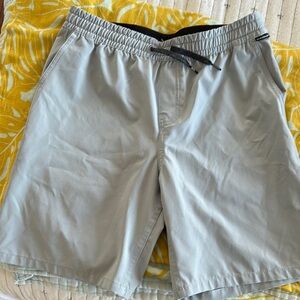 Quiksilver Light Gray Boys Shorts